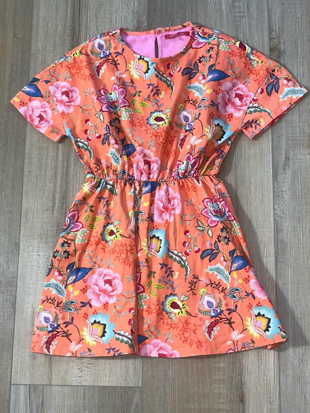 Oilily Kid’s Organic Cotton Short Sleeve Dress Size 6Y